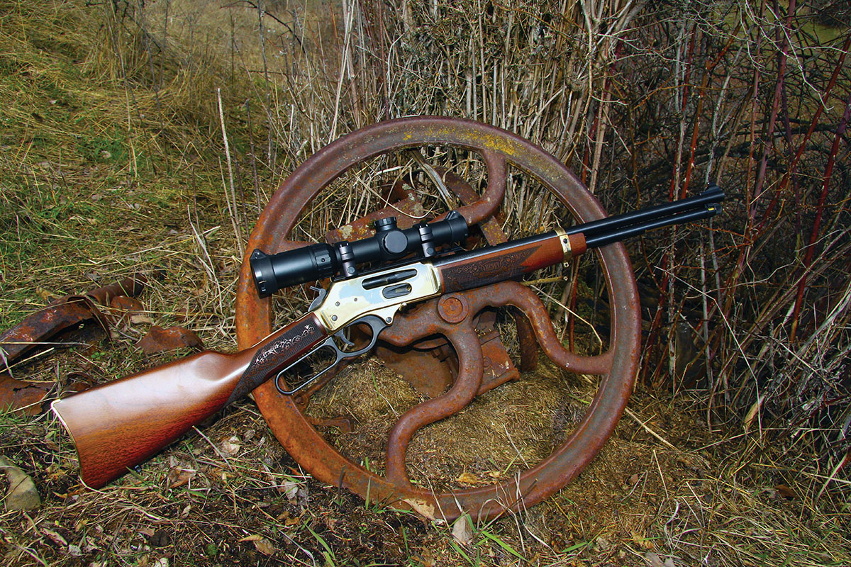 Henry’s Side Gate Lever Action Rifle offers a welcome combination of quick handling, classic good looks and impressive accuracy. Chambered in the 360 Buckhammer, it is ready for big game inside 200 yards.